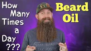 How Many Times a Day Can You Apply Beard Oil?