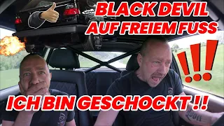 Turbo-Gockel - BLACK DEVIL AUF FREIEM FUSS - ICH BIN GESCHOCKT !VR6 TURBO AM LIMIT