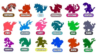 18 Types Groudon  - Pokemon Type Swap.