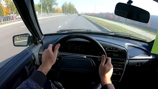 2012 ВАЗ 2114 Samara 1.6L (82HP) POV TEST DRIVE