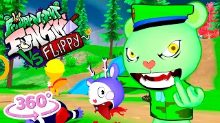 Vs Flippy FNF 360° Happy Tree Friends  Animation Flippin Out