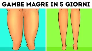 Allenamento di 6 minuti per gambe più magre in soli 5 giorni!