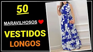 [ VESTIDOS LONGOS ] A Elegância dos Vestidos Longos | Looks Incríveis | Moda Feminina ❤️