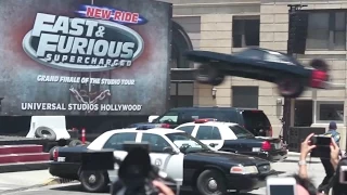 Fast & Furious—Supercharged ride grand opening at Universal Studios Hollywood