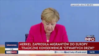 Kanclerz Niemiec Angela Merkel zaprosiła migrantów do Europy - co wtedy mówiła?