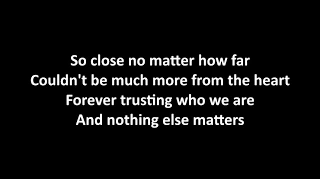 Deep Purple & Kiss - Nothing Else Matters with lyrics