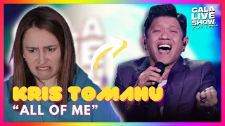 Kris Tomahu "All Of Me" (Gala Show 3) | X Factor Indonesia 2024 | Mireia Estefano Reaction Video