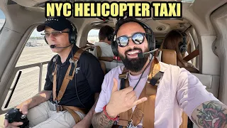 I Took a Helicopter Taxi in New York City! 🇺🇸