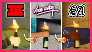 Evolution of MOLOTOV COCKTAIL in GTA Games(GTA III,VC,SA)