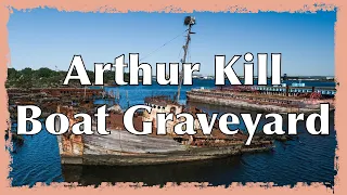 The Arthur Kill Ship Graveyard (History & Aerial Footage): Drone Pilot Life