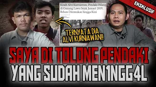 HAH?? DI TOLONG ALVI KURNIAWAN SAAT SENDIRIAN DI GUNUNG LAWU, ASLI BIKIN MERINDING