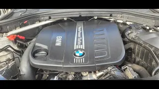 BMW X3 F25 30D Oil and Filter Change