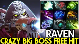 RAVEN [Sniper] Crazy Big Boss Free Hit 200 IQ Refresher Build Dota 2