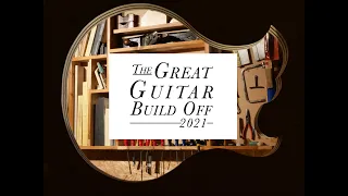 Great Guitar Build Off 2021 - Part 3 Shaping the neck, concealing the pickups