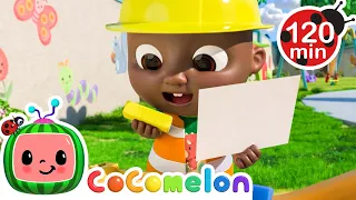 Construction Vehicles Song | Cartoons & Kids Songs | Moonbug Kids - Nursery Rhymes for Babies