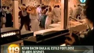 Kevin Bacon baila al estilo Footloose 30 años después