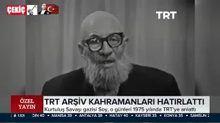 Kurtuluş Savaşı Gazisi Mehmet Ali Soy Büyük Taarruzu Anlatıyor 31.08.2020 TURKEY