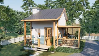 4x6m (14' x 19') Stunning Tiny House | Cozy & Charm