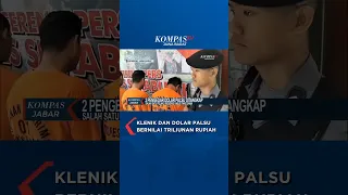 2 Lansia Pengedar Dolar Palsu Ditangkap Polisi #shorts