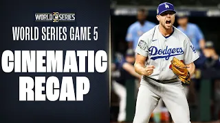 World Series Game 5 Mini-Movie (Dodgers, Rays try to advance toward crown!)