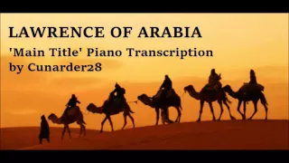 LAWRENCE OF ARABIA - Piano - "Main Title" by Maurice Jarre