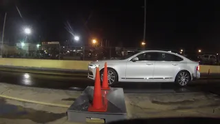 REMATCH! Volvo S90 T6 Inscription vs GenesisV8 8th Mile!