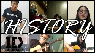 History - One Direction (Virtual Acoustic Cover) !!