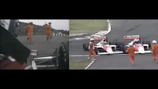 F1 Prost's collision with Senna (1989 Japanese Grand Prix at Suzuka)