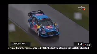 Ott Tanak & Thierry Neuville - Friday Goodwood Festival of Speed 2023