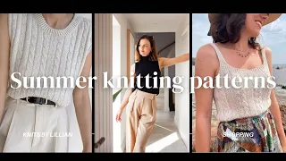 10 Patterns to Knit & Crochet for Spring/Summer! Knitting Podcast Ep. 8