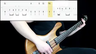 Guns N  Roses   Rocket Queen  Bass Cover   Play Along Tabs I