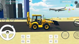 JCB ✅ 3Dx Backhoe Loader With Passenger New Mod Bus Simulator Indonesia Android Gameplay ✅