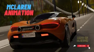 Mclaren Animation Made on Blender