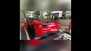 Ferrari 488 GTB dyno Tune