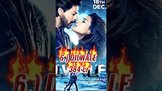 Top 10 Highest Grossing Shahrukh khan movies #shorts #shortvideo #shortfeed #shortviral