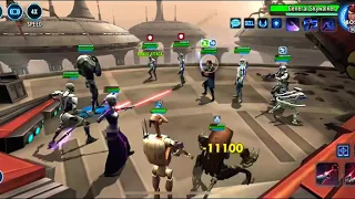 Unlock GAS easily with basic offence mods SWGOH