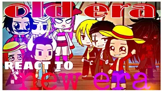 old era react to new era{luffy,luffy crew and family,yonko,}+madara//full version//one piece//#ORAM