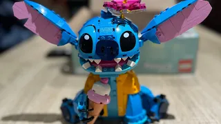 Lego x Disney Stitch Speed Build - SO CUTE AND FUN