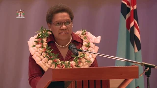 Fijian Minister for Women officiates as chief guest at the APTC Suva Graduation