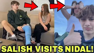 Salish Matter VISITS Nidal Wonder After A TERRIBLE CAR ACCIDENT?! 😱😳 **With Proof**