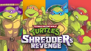 TMNT: Shredder's Revenge (6 Players) Arcade Co-op Gameplay Walkthrough & Ending