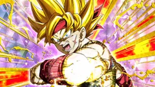 super powerful! LVL 10 links, rainbow, 200% boosted EZA ssj phy bardock showcase