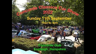 Concorde Classics Car Show 2022 Promo