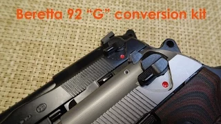 Beretta 92 G conversion kit - Беретта 92 - перевод c "FS" na "G" тип предохранителя