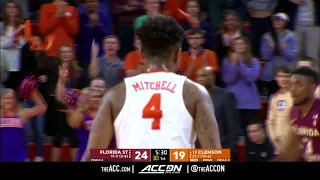 Florida State vs Clemson College Basketball Condensed Game 2018