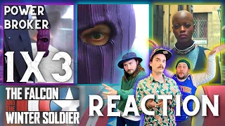 The Falcon and The Winter Soldier 1x3 REACTION!! "Power Broker"  (With CAMEO)!!!