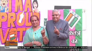 Polling in all 7 Lok Sabha constituencies in Delhi || DDI NEWSHOUR