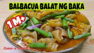 HOW TO COOK BALBACUA BALAT NG BAKA |BEEF SKIN  |BALBACUA RECIPE |BISAYA STYLE |Kusina ni Butchok