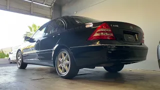 2004 Mercedes C320 Cold Start Video