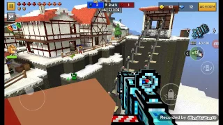 Pixel gun snow storm review (music video )